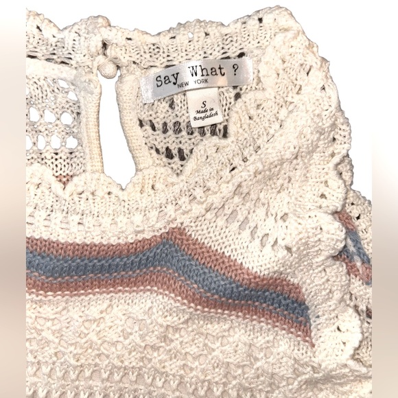 5/25$ ✨ Crochet Tank Top 🤍 - Picture 6 of 6